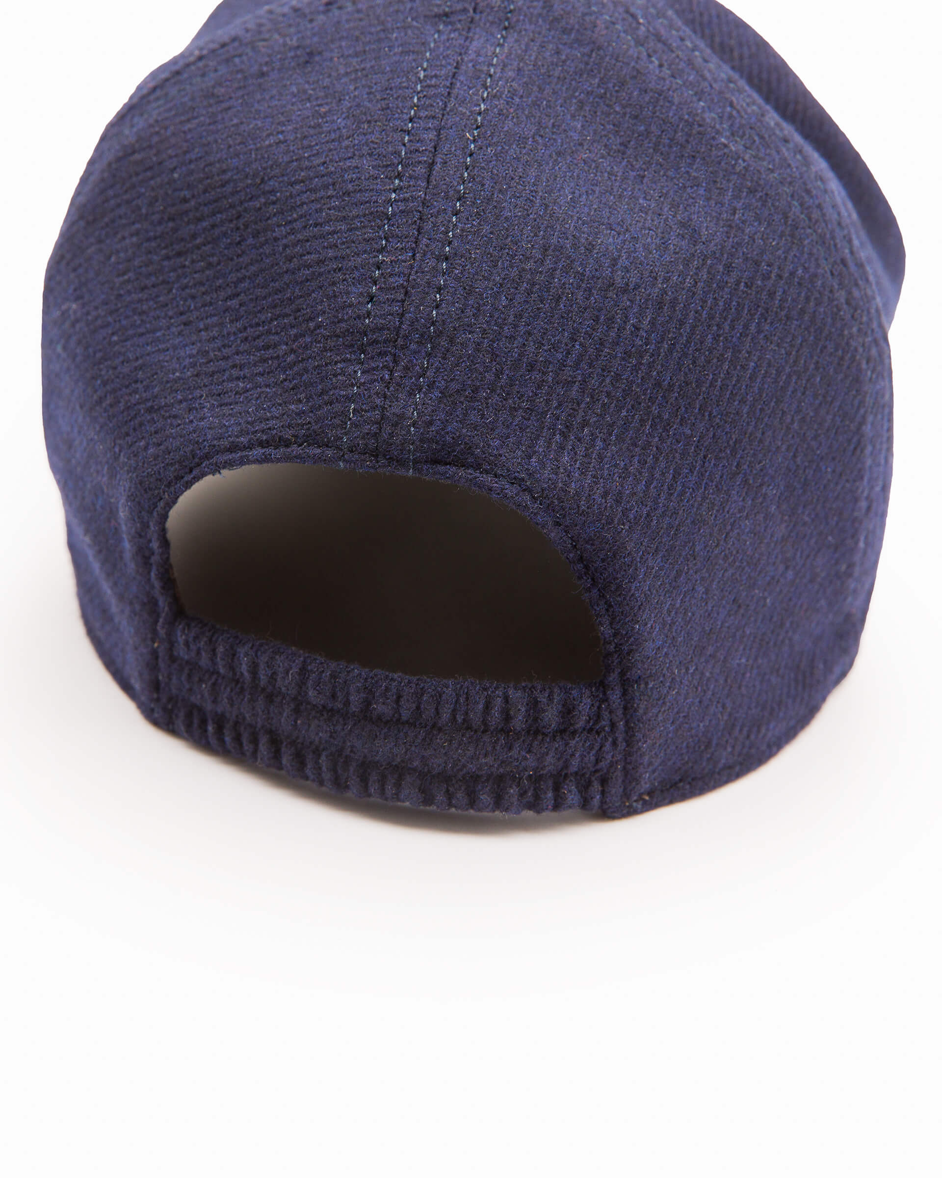 Baseball cap Ventura - with hat cashmere water-repellent eclipse of visor made blue Andrea Firenze